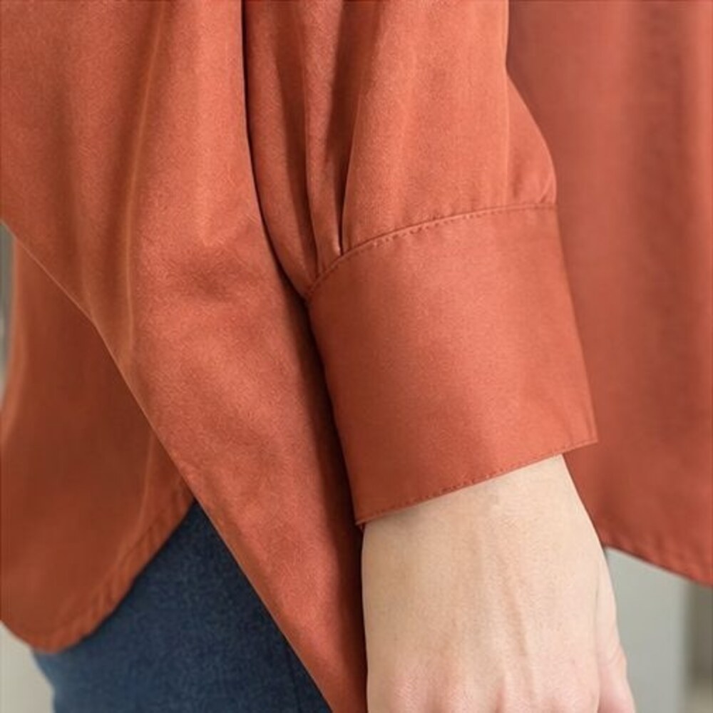 Rust Tunic Blouse - Picture 5 of 6
